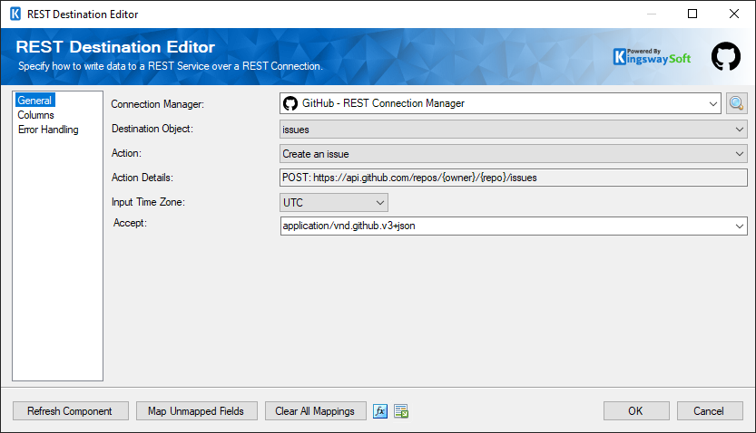 SSIS Jira REST Destination